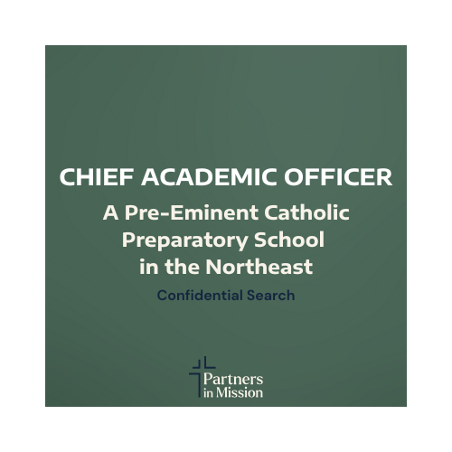 Confidential Chief Academic Officer