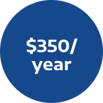 $350 year tier